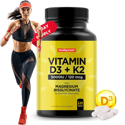 Groothandel D3K2 capsules bevorderen hart botten en spier gezondheid
