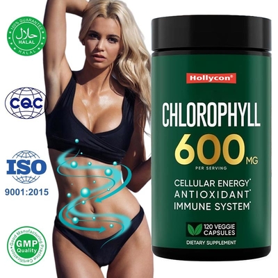 Vervaardiger Chlorophyll Pillen voor energie-immuniteit huid en interne deodorant