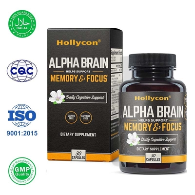 Leverancier Brain Nootropic capsules voor geheugen, mentale helderheid en cognitieve verbetering