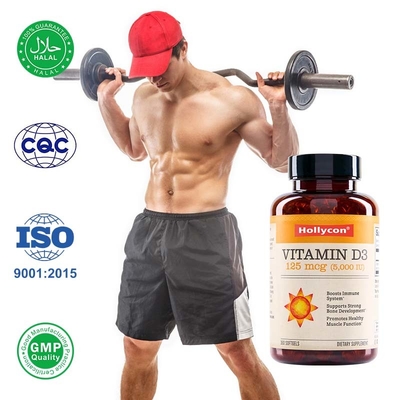 Privélabel Vitamine Supplement Vitamine D3 K2 Ondersteunt gezonde spierfunctie Immuun