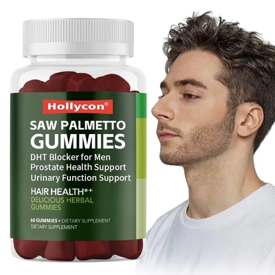 Fabrieks Saw Palmetto Gummies voor mannelijke kaalheid en prostaatwelzijn