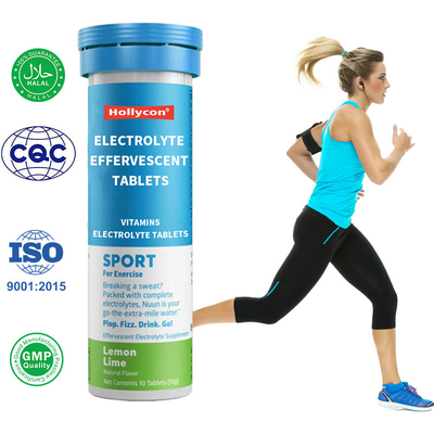 Privélabel Vitaminen Elektrolyttabletten Vergroten energie en behouden hydratatie