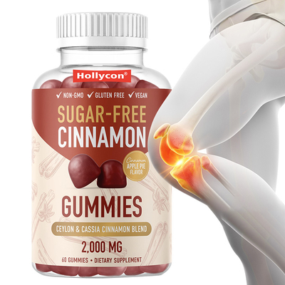 Suikervrije kaneelgummies 1000 mg Ceylon kaneel extract gummies voor immuunondersteuning
