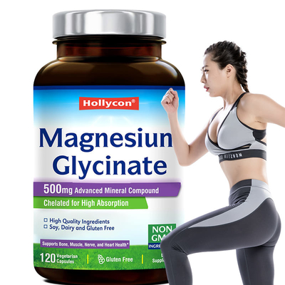 Magnesiumglycinaat capsules voor het bevorderen van spiergezondheid