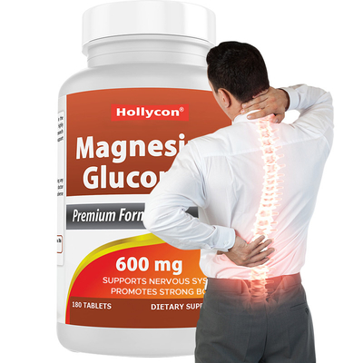 Magnesiumglycinaat tabletten voor sterke botten 35 mg Magnesium tabletten voor zenuwstelsel