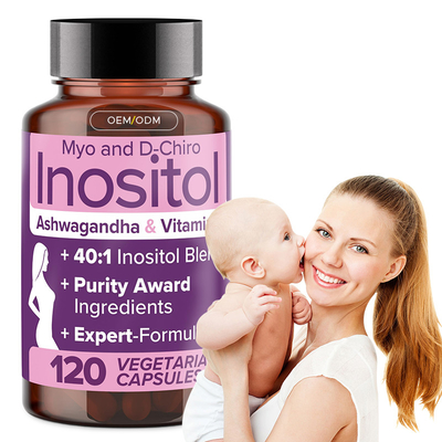 OEM Myo-Inositol En D-Chiro Inositol Supplement Voor Vrouwen Inositol Capsules
