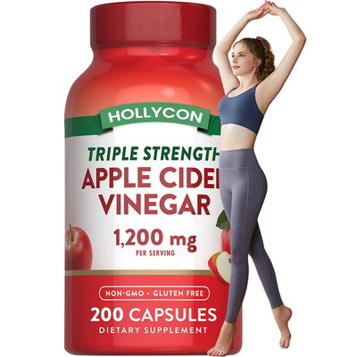 Afslankingscapsules Appelazijncapsules Voor gewichtsverlies Appelazijncapsules