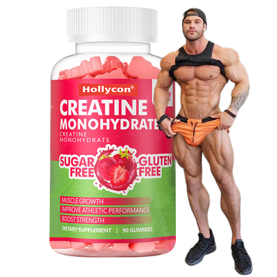 OEM kauwbare Creatine Infused Gummy voor energieverhoging Creatine Monohydrate Gummies