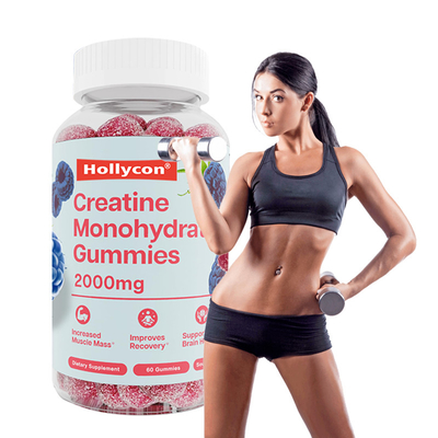 OEM Creatine Monohydraat Gummies voor spierkracht Kauwstoffen Creatine Monohydraat
