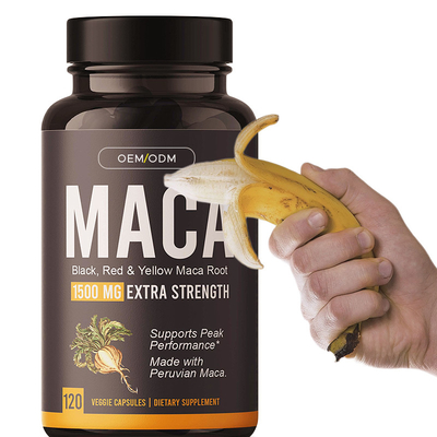 Maca capsules voor mannen energie capsules kruidensupplement maca wortel capsules voor mannen