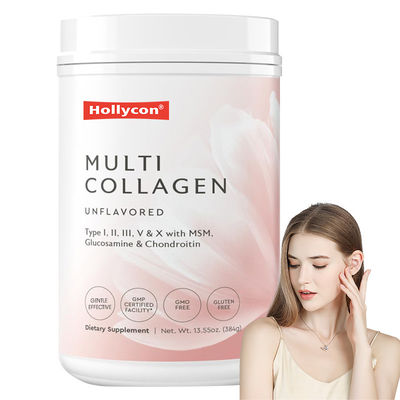 OEM Multi Collagen Poeder Voor Haarondersteuning Hidrolyseerd Collagen Peptiden Eiwitpoeder
