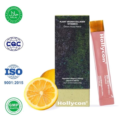 Vegan Collagen Jelly Sticks met vitamine D3 400IU voor gezonde botten