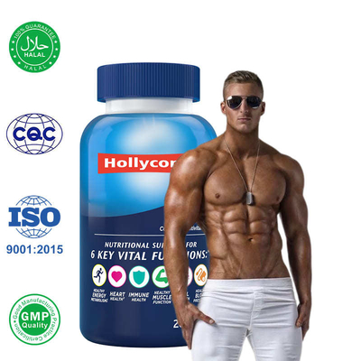 Multivitamine-tabletten voor mannen voor hart- en immuungezondheid - 200 tabletten
