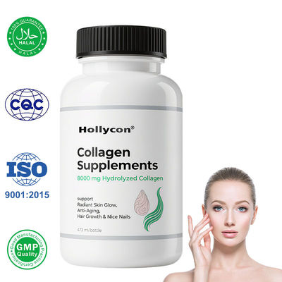 Vloeistofcollageen voor vrouwen en men-Pine'o'Range gearomatiseerde premium graad 10000 mcg biotine+8000 mg gehydrolyseerd collageen voor stralende huidglow, anti-veroudering, haargroei en mooie nagels